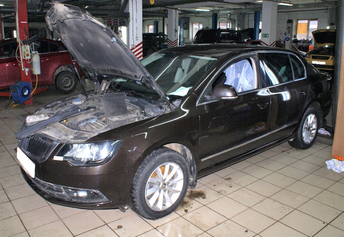 Замена трапеции дворников шкода рапид - 82 фото